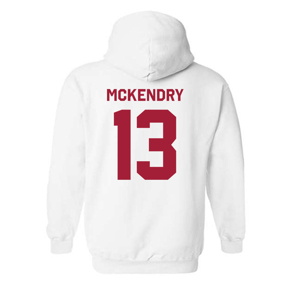 WSU - NCAA Football : Ryan McKendry - Classic Shersey Hooded Sweatshirt-1