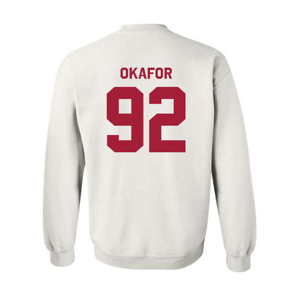 WSU - NCAA Football : Ike Okafor - Classic Shersey Crewneck Sweatshirt-1