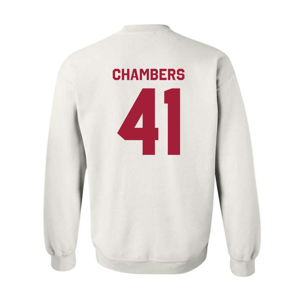 WSU - NCAA Baseball : Bryce Chambers - Classic Shersey Crewneck Sweatshirt-2