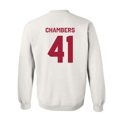 WSU - NCAA Baseball : Bryce Chambers - Classic Shersey Crewneck Sweatshirt-2