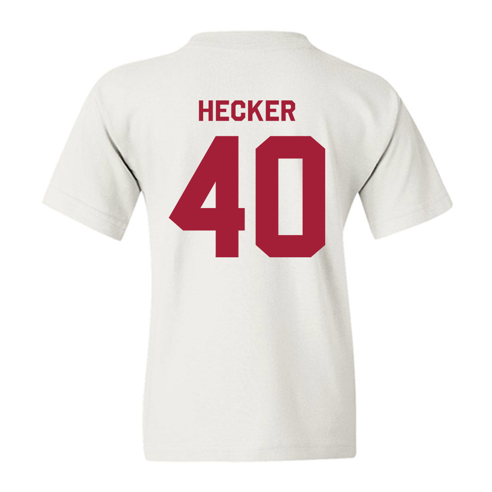 WSU - NCAA Baseball : Joey Hecker - Classic Shersey Youth T-Shirt-1