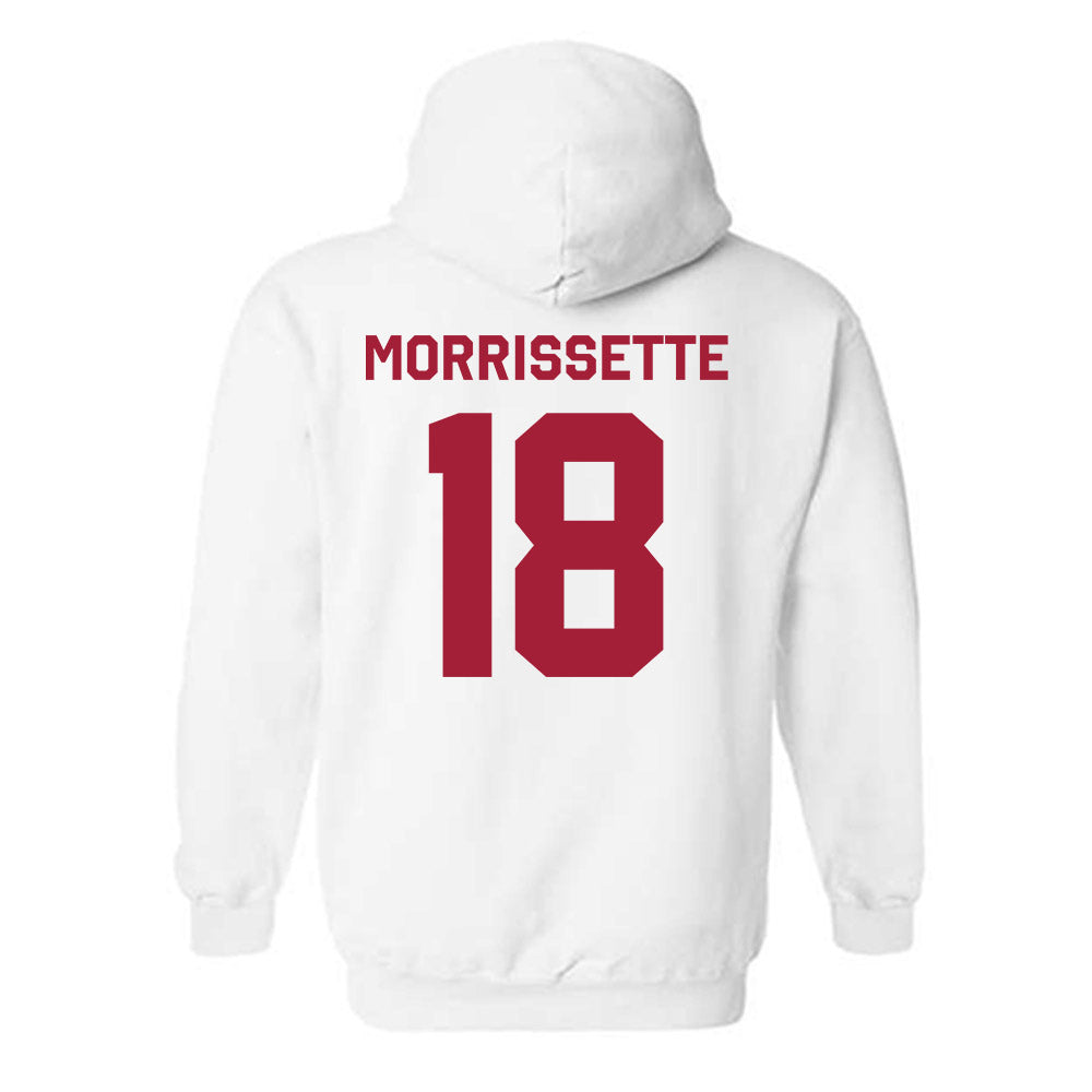 WSU - NCAA Football : Barry Morrissette - Classic Shersey Hooded Sweatshirt-2