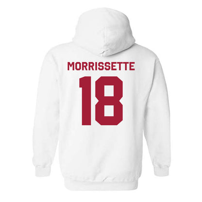 WSU - NCAA Football : Barry Morrissette - Classic Shersey Hooded Sweatshirt-2