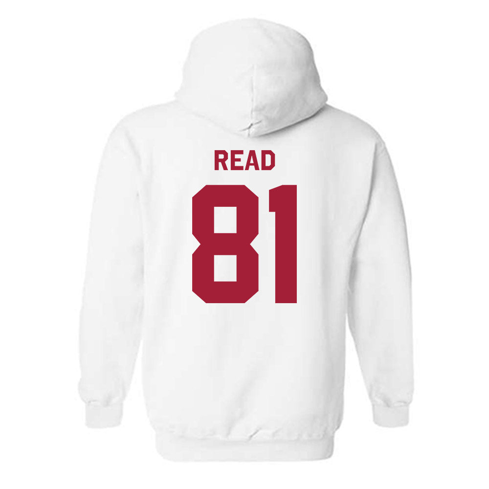WSU - NCAA Football : Peyton Read - Classic Shersey Hooded Sweatshirt-1