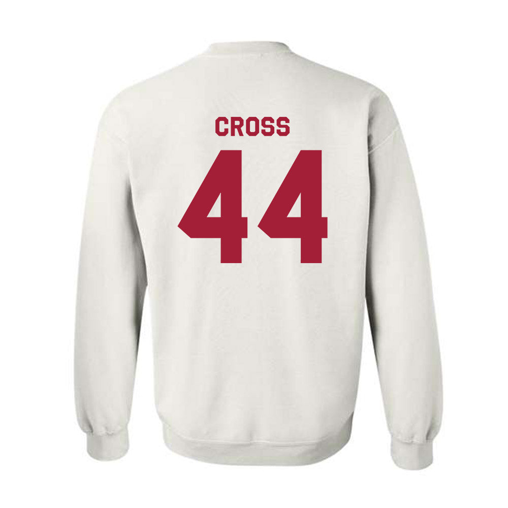WSU - NCAA Baseball : Brock Cross - Classic Shersey Crewneck Sweatshirt-2