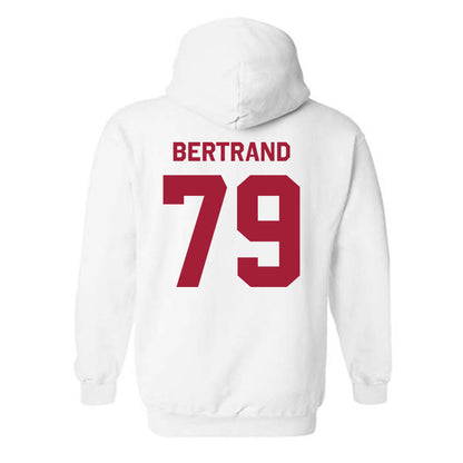 WSU - NCAA Football : Turner Bertrand - Classic Shersey Hooded Sweatshirt-1
