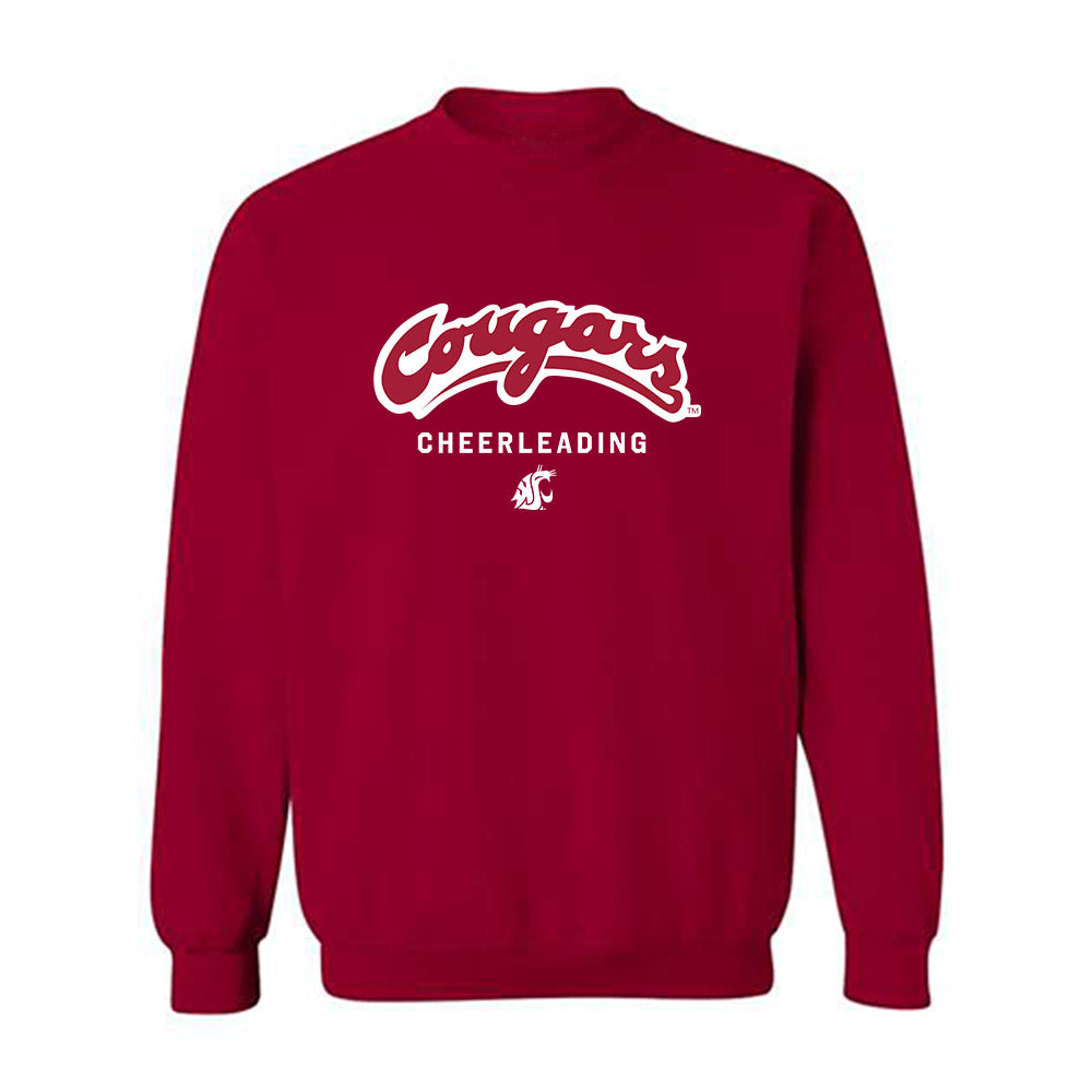WSU - NCAA Cheerleading : Blake Betzing - Classic Shersey Crewneck Sweatshirt-1