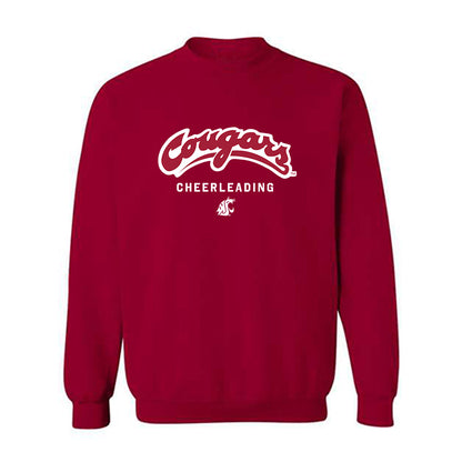 WSU - NCAA Cheerleading : Michael Park - Classic Shersey Crewneck Sweatshirt-1