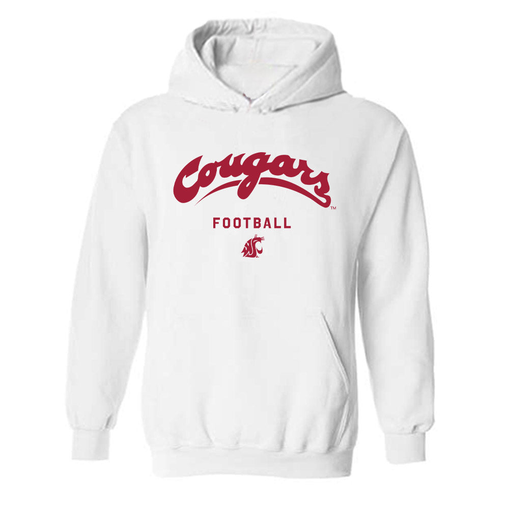 WSU - NCAA Football : Erimus Wright - Classic Shersey Hooded Sweatshirt-0