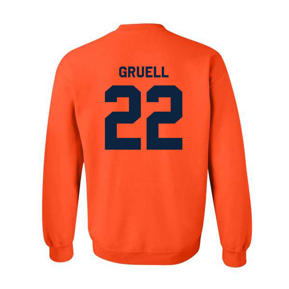 UTSA - NCAA Baseball : Garrett Gruell - Classic Shersey Crewneck Sweatshirt-1