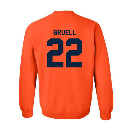 UTSA - NCAA Baseball : Garrett Gruell - Classic Shersey Crewneck Sweatshirt-1