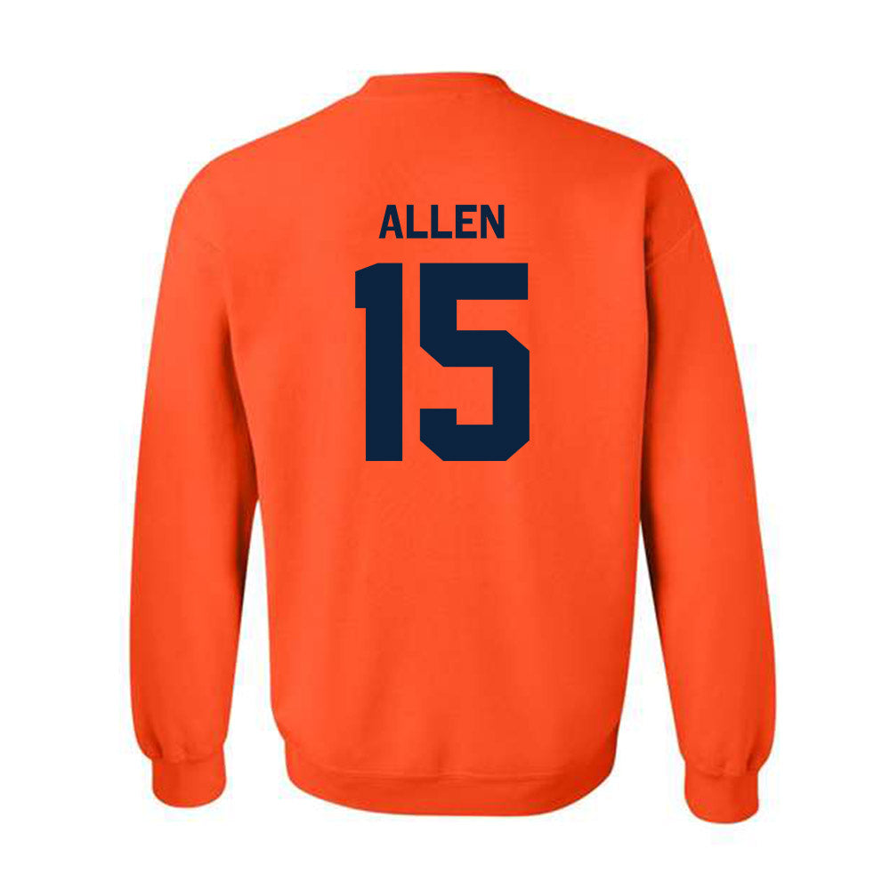 UTSA - NCAA Football : DJ Allen - Classic Shersey Crewneck Sweatshirt-1