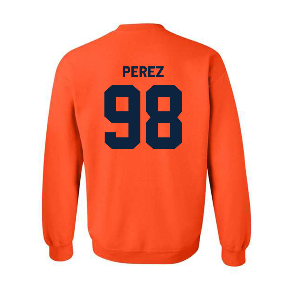 UTSA - NCAA Football : Jesse Perez - Classic Shersey Crewneck Sweatshirt-1