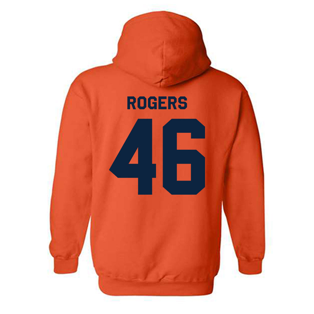 UTSA - NCAA Football : Lane Rogers - Classic Shersey Hooded Sweatshirt-1