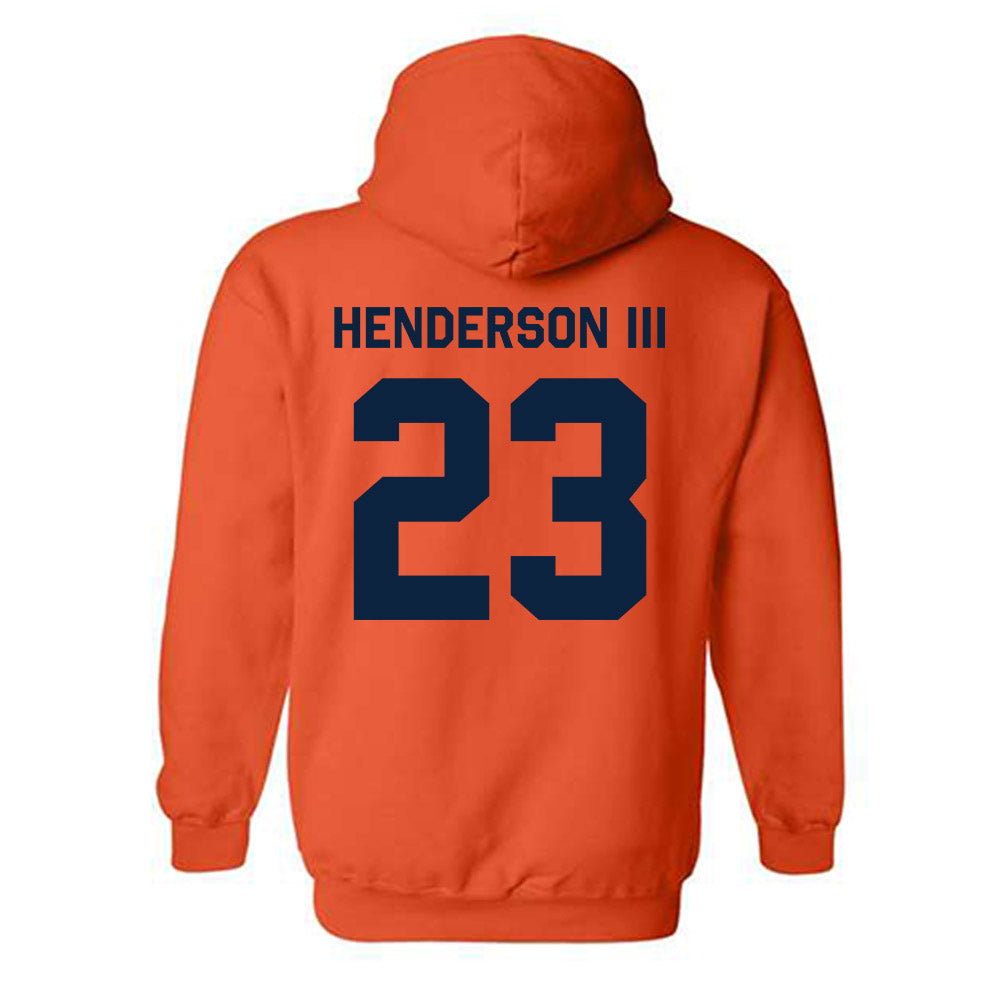 UTSA - NCAA Football : Will Henderson III - Classic Shersey Hooded Sweatshirt-1