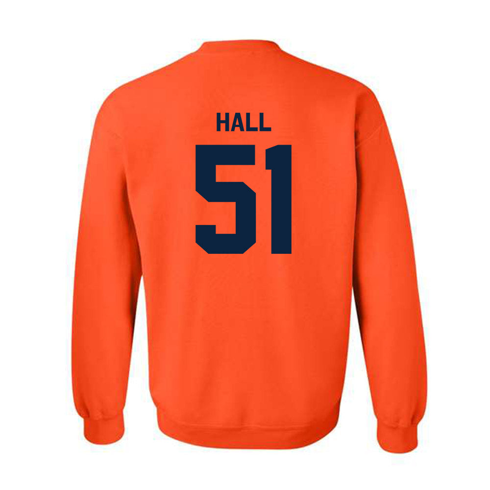 UTSA - NCAA Football : Aden Hall - Classic Shersey Crewneck Sweatshirt-1