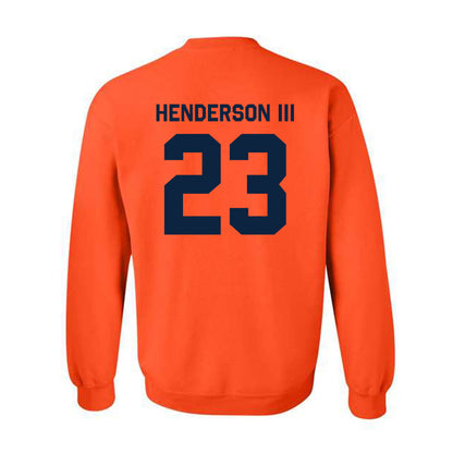 UTSA - NCAA Football : Will Henderson III - Classic Shersey Crewneck Sweatshirt-1