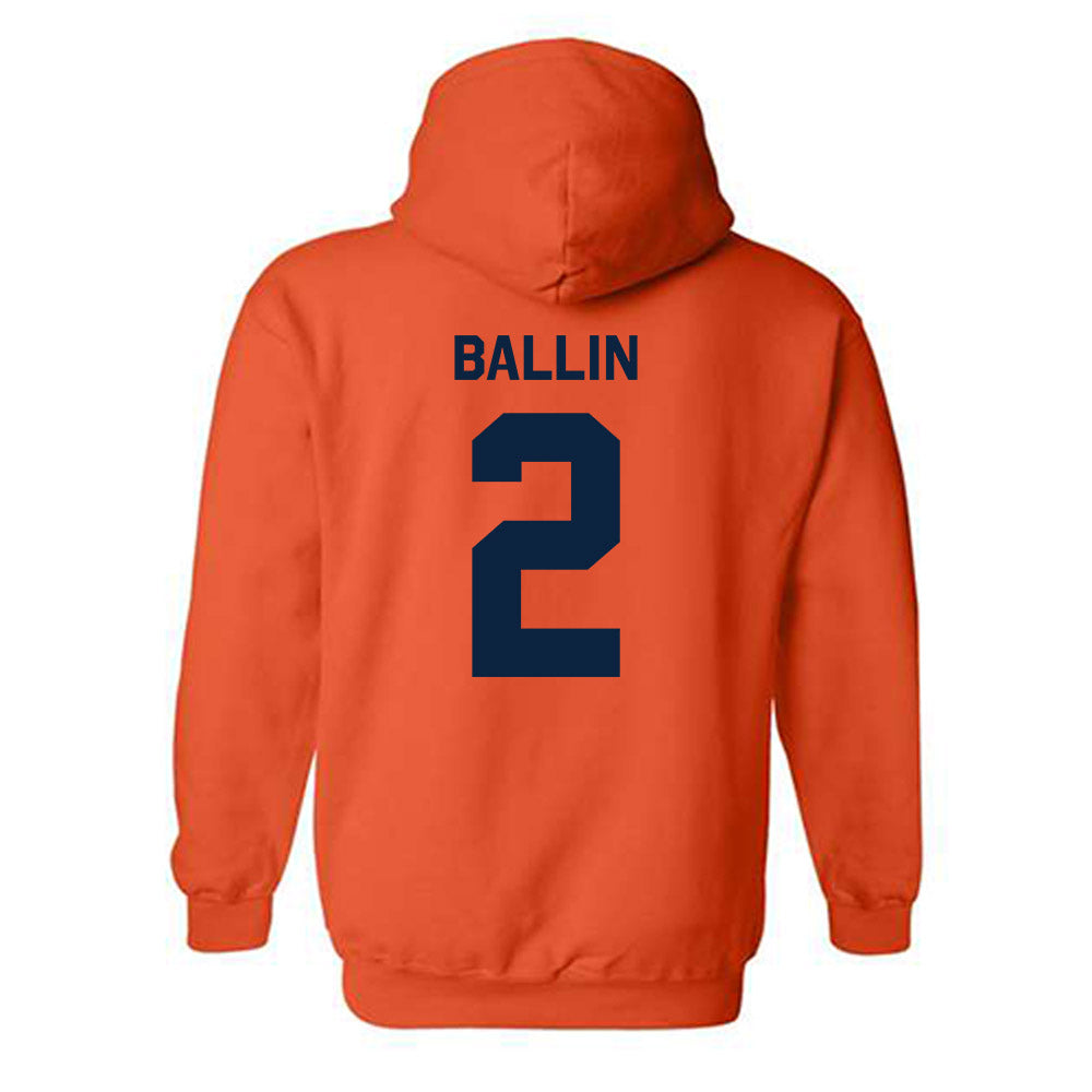 UTSA - NCAA Baseball : Jordan Ballin - Classic Shersey Hooded Sweatshirt-1
