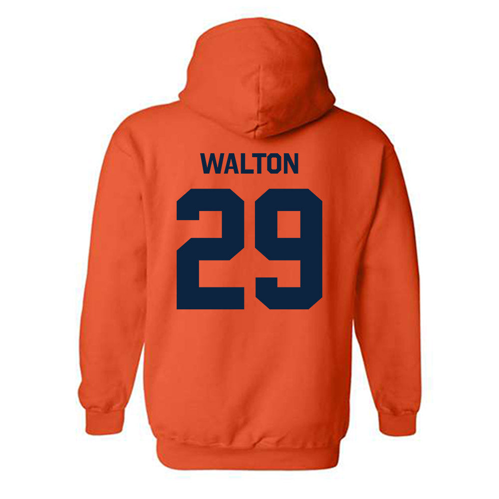 UTSA - NCAA Football : Xavier Walton - Classic Shersey Hooded Sweatshirt-1