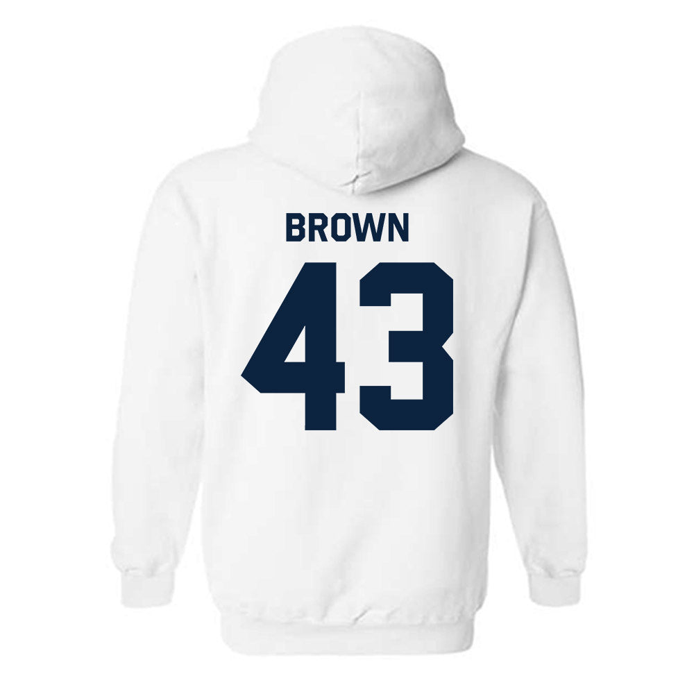 UTSA - NCAA Football : Kaleb Brown - Classic Shersey Hooded Sweatshirt-1