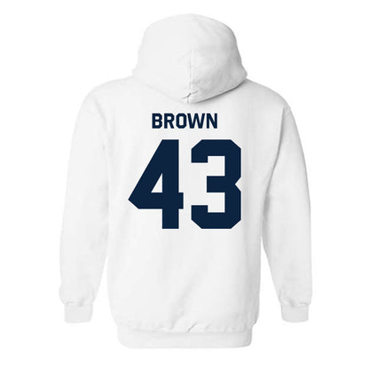 UTSA - NCAA Football : Kaleb Brown - Classic Shersey Hooded Sweatshirt-1