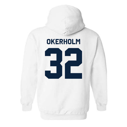 UTSA - NCAA Baseball : Christian Okerholm - Classic Shersey Hooded Sweatshirt-1