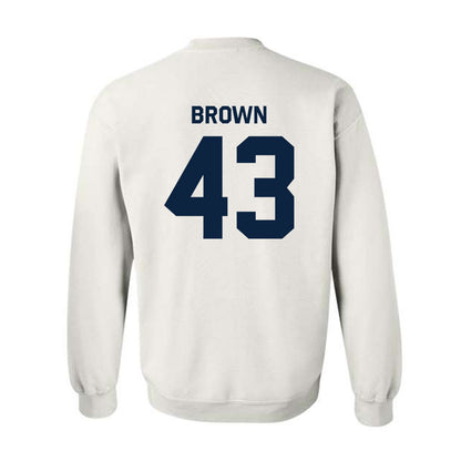 UTSA - NCAA Football : Kaleb Brown - Classic Shersey Crewneck Sweatshirt-1