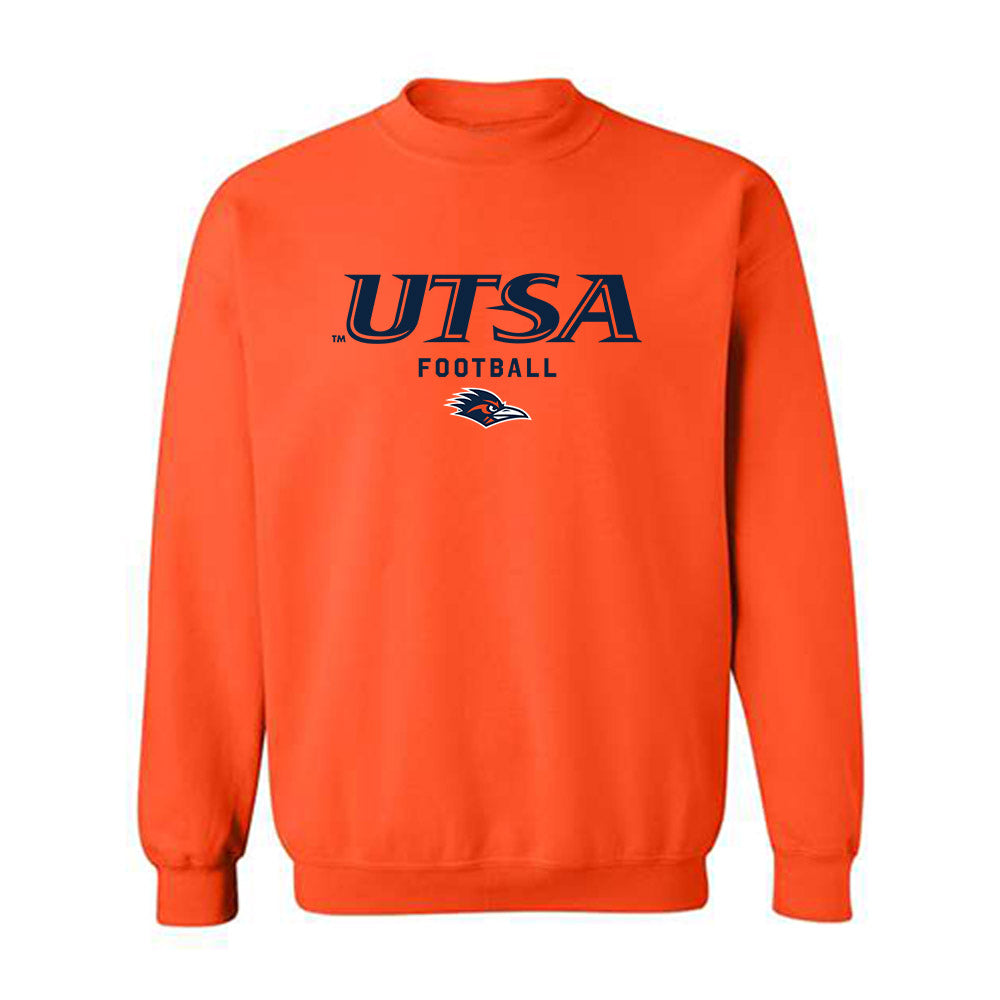 UTSA - NCAA Football : Tangoh Njoh - Classic Shersey Crewneck Sweatshirt-0