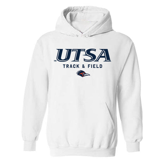 UTSA - NCAA Women's Track & Field : Nyariek Kur - Classic Shersey Hooded Sweatshirt-0