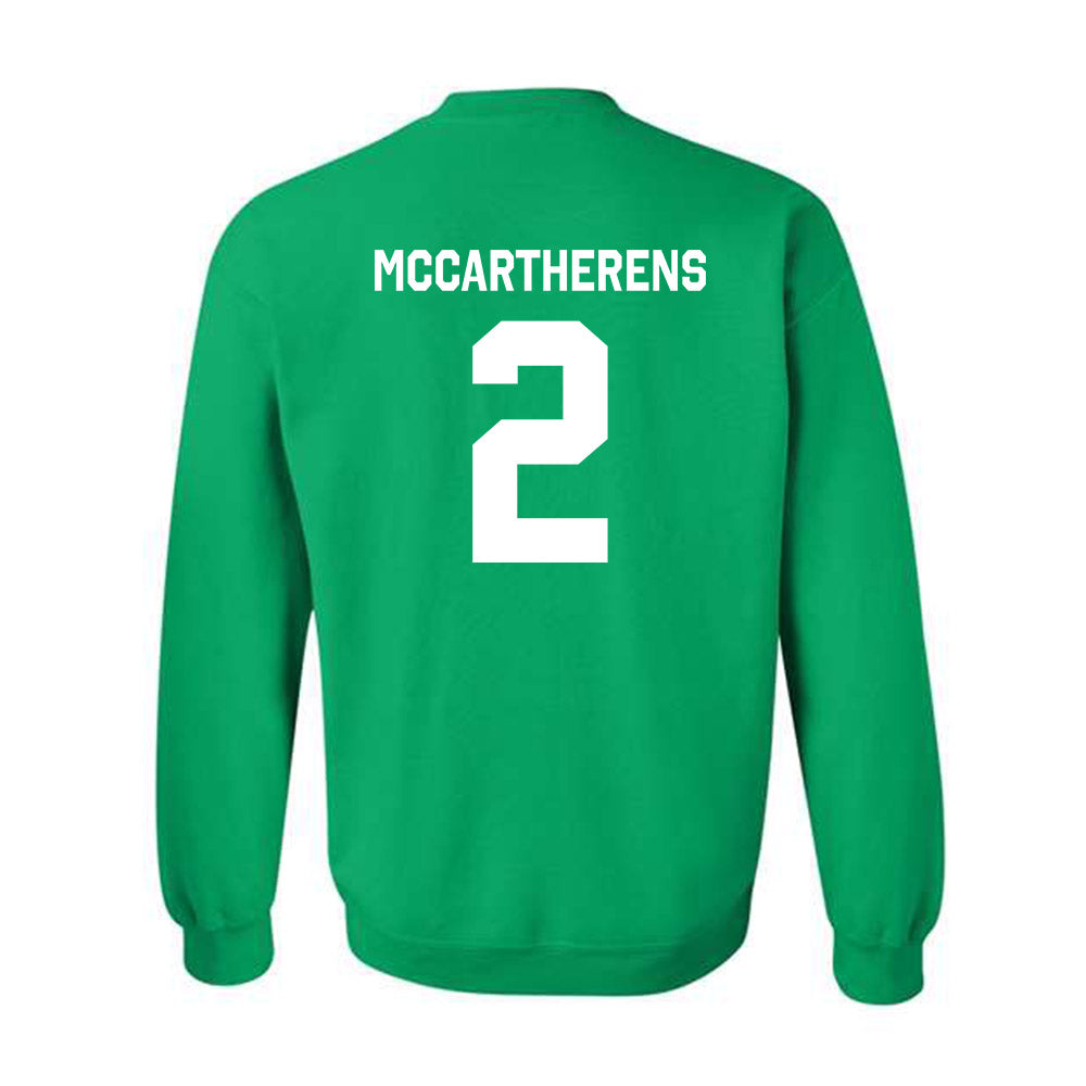 Marshall - NCAA Football : Charles McCartherens - Classic Shersey Crewneck Sweatshirt-1