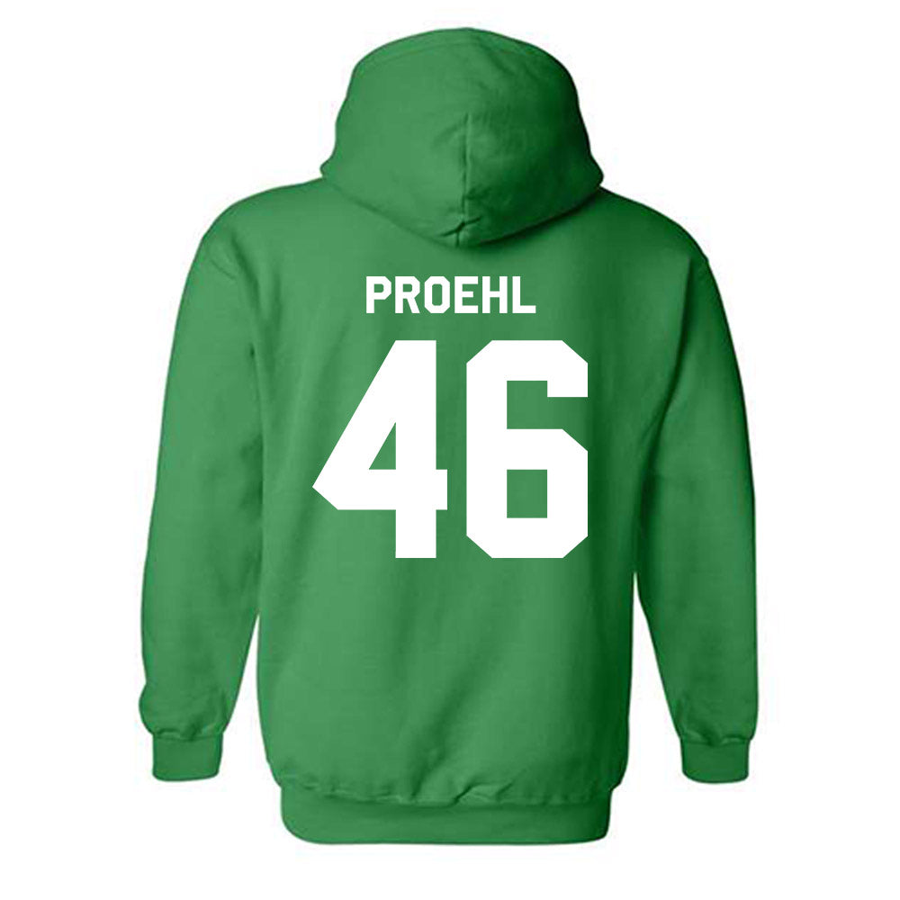 Marshall - NCAA Baseball : Luke Proehl - Classic Shersey Hooded Sweatshirt-1
