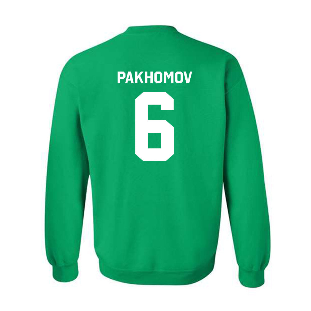 Marshall - NCAA Men's Soccer : Nikita Pakhomov - Classic Shersey Crewneck Sweatshirt-1