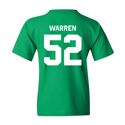 Marshall - NCAA Football : Mikailin Warren - Classic Shersey Youth T-Shirt-1