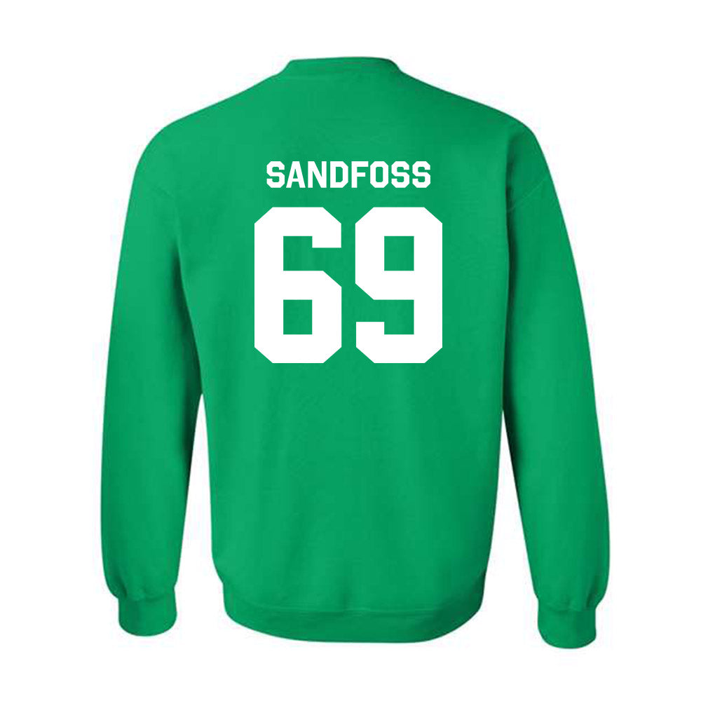 Marshall - NCAA Football : Will Sandfoss - Classic Shersey Crewneck Sweatshirt-1