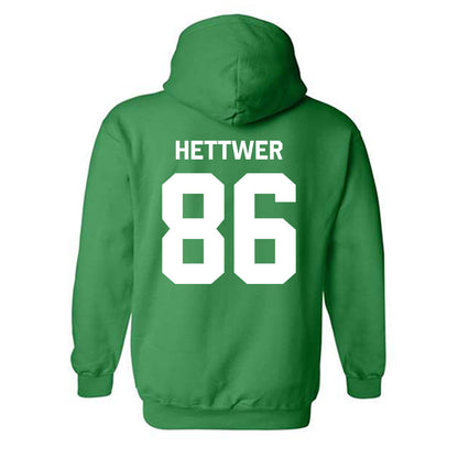 Marshall - NCAA Football : Brandon Hettwer - Classic Shersey Hooded Sweatshirt-1
