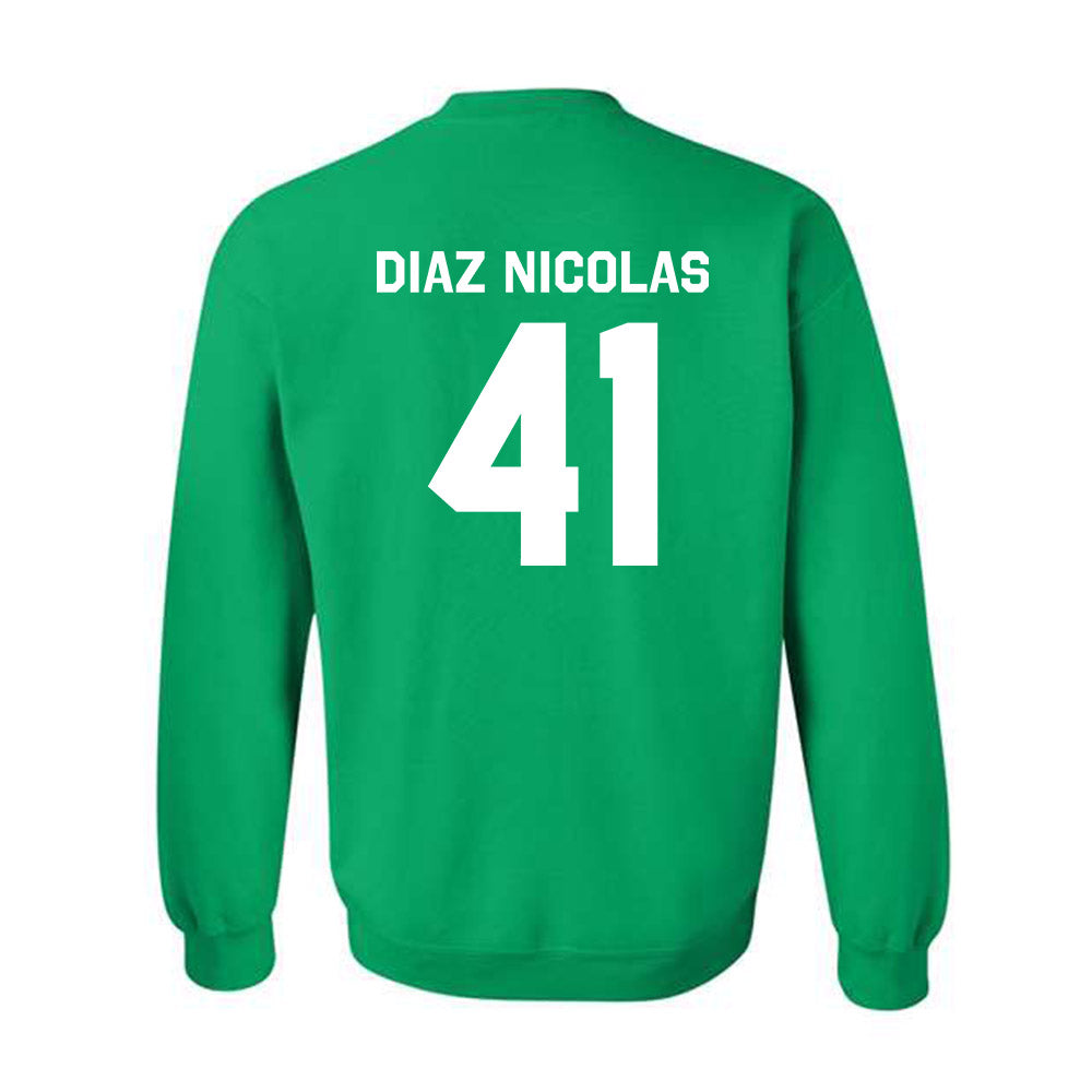 Marshall - NCAA Football : Jorge Diaz Nicolas - Classic Shersey Crewneck Sweatshirt-1