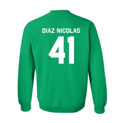 Marshall - NCAA Football : Jorge Diaz Nicolas - Classic Shersey Crewneck Sweatshirt-1
