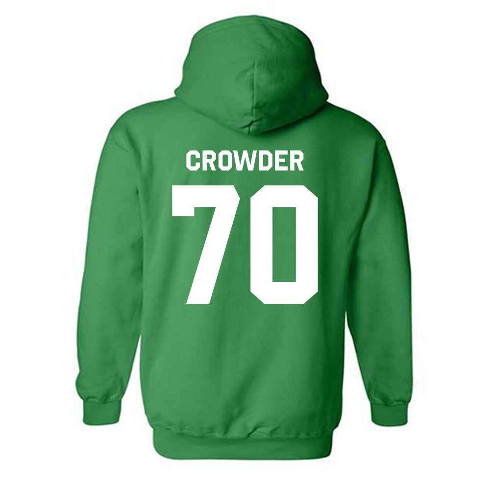Marshall - NCAA Football : Naquan Crowder - Classic Shersey Hooded Sweatshirt-1
