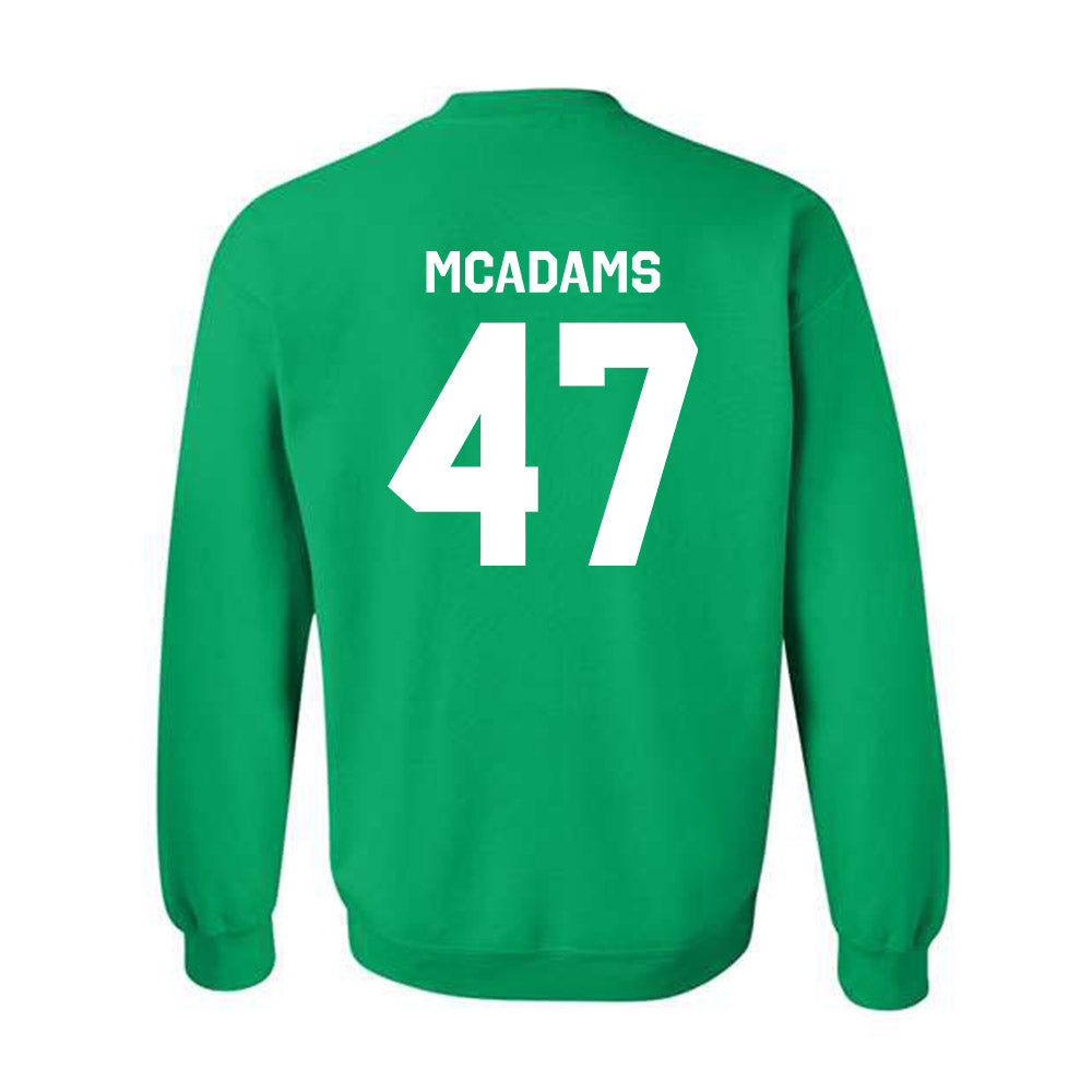 Marshall - NCAA Football : EahJay McAdams - Classic Shersey Crewneck Sweatshirt-1