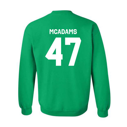 Marshall - NCAA Football : EahJay McAdams - Classic Shersey Crewneck Sweatshirt-1