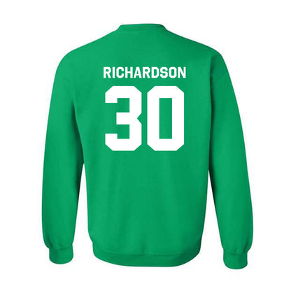 Marshall - NCAA Baseball : Hunter Richardson - Classic Shersey Crewneck Sweatshirt-1