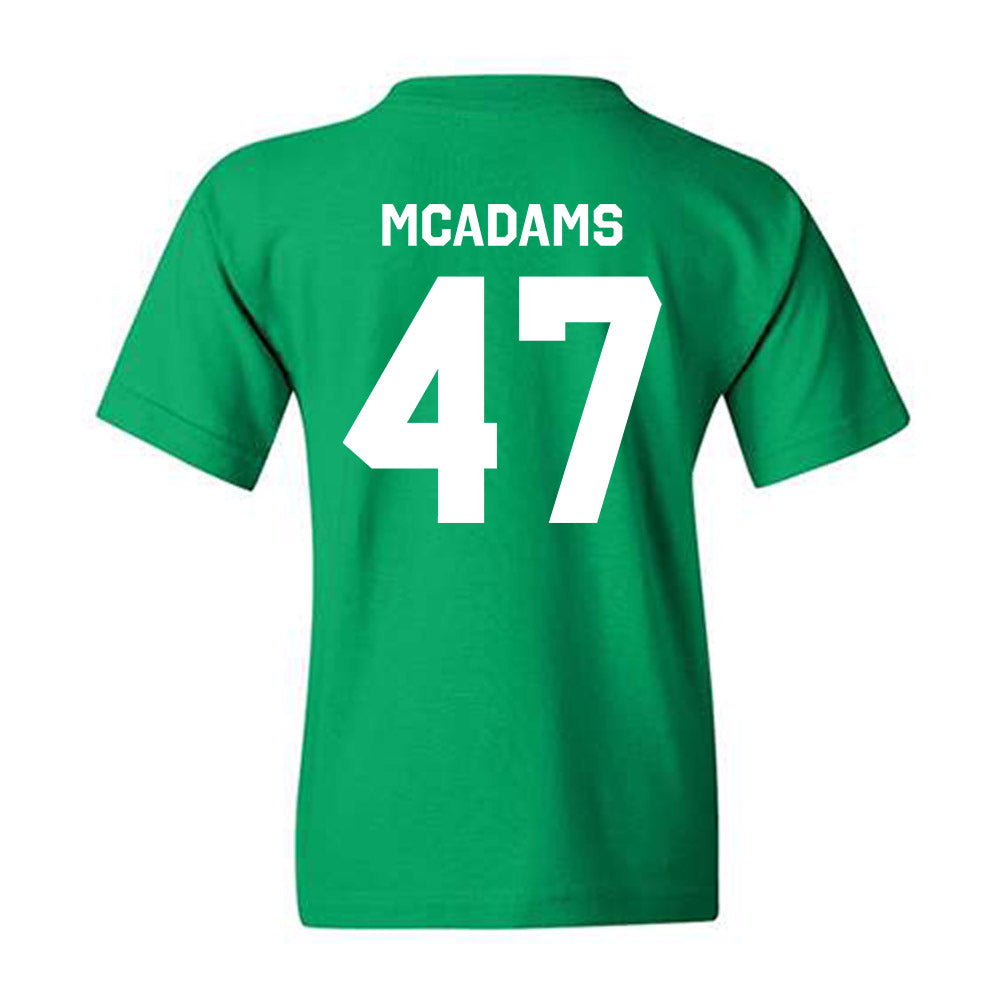 Marshall - NCAA Football : EahJay McAdams - Classic Shersey Youth T-Shirt-1