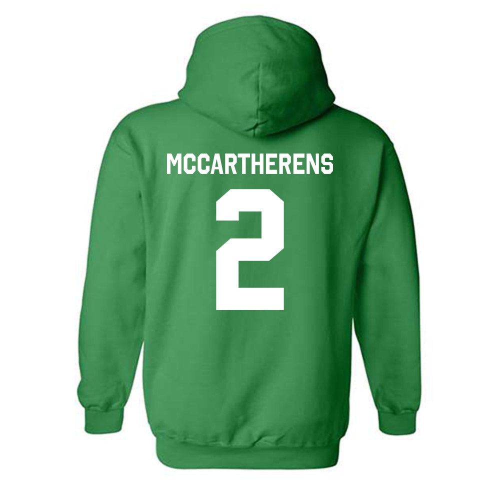 Marshall - NCAA Football : Charles McCartherens - Classic Shersey Hooded Sweatshirt-1