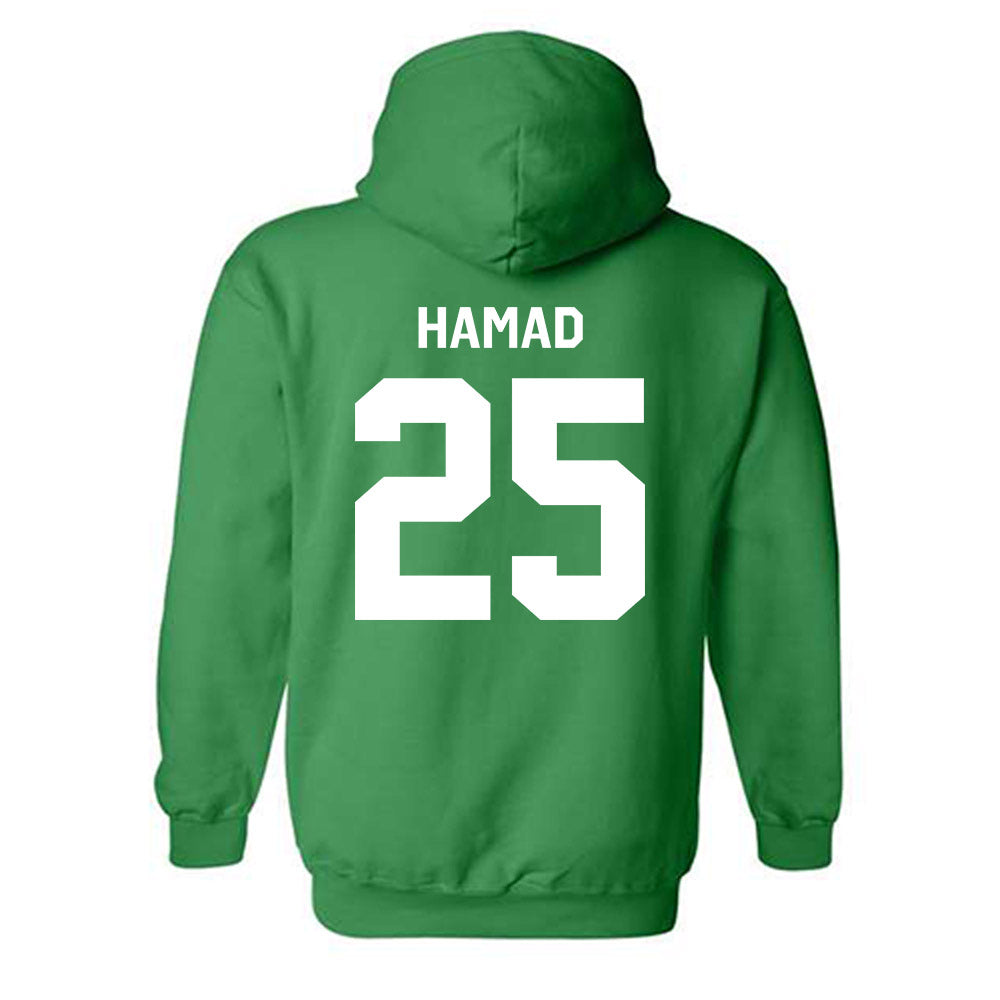 Marshall - NCAA Football : Andrew Hamad - Classic Shersey Hooded Sweatshirt-1