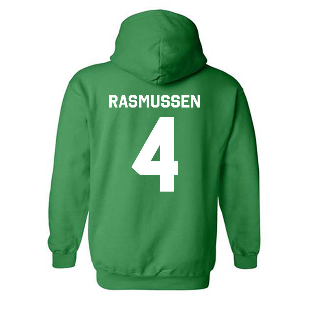 Marshall - NCAA Men's Basketball : Luke Rasmussen - Classic Shersey Hooded Sweatshirt-1