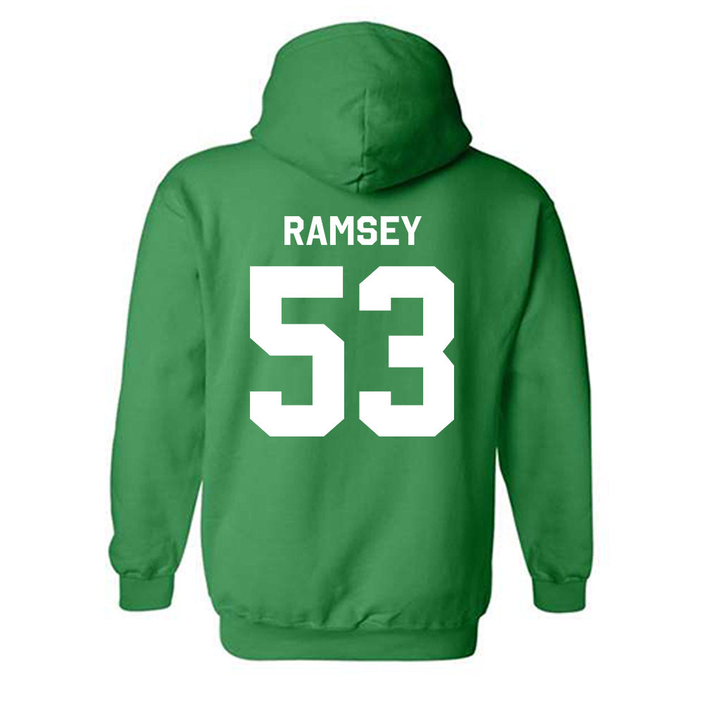 Marshall - NCAA Football : Mason Ramsey - Classic Shersey Hooded Sweatshirt-1