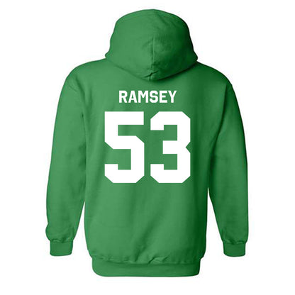 Marshall - NCAA Football : Mason Ramsey - Classic Shersey Hooded Sweatshirt-1