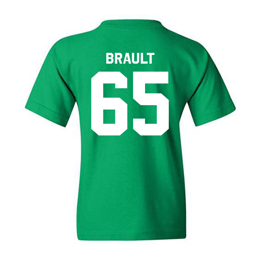 Marshall - NCAA Football : Parker Brault - Classic Shersey Youth T-Shirt-1