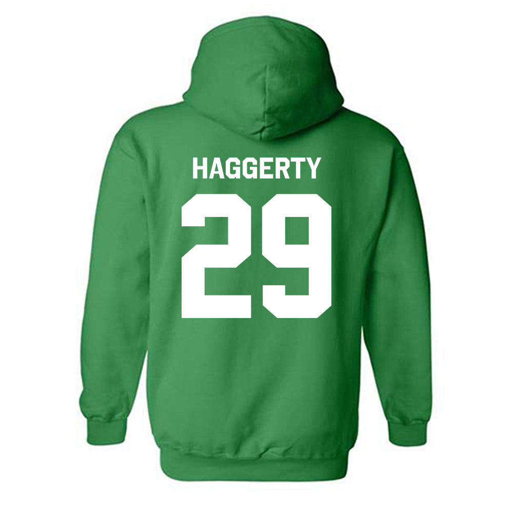 Marshall - NCAA Football : Jason Haggerty - Classic Shersey Hooded Sweatshirt-1
