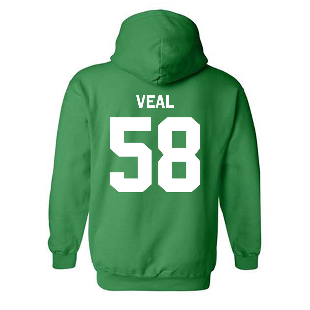 Marshall - NCAA Softball : Maddie Veal - Classic Shersey Hooded Sweatshirt-1